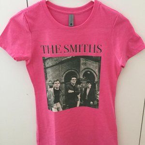 The Smiths band - NEW - Ladies pink small t-shirt